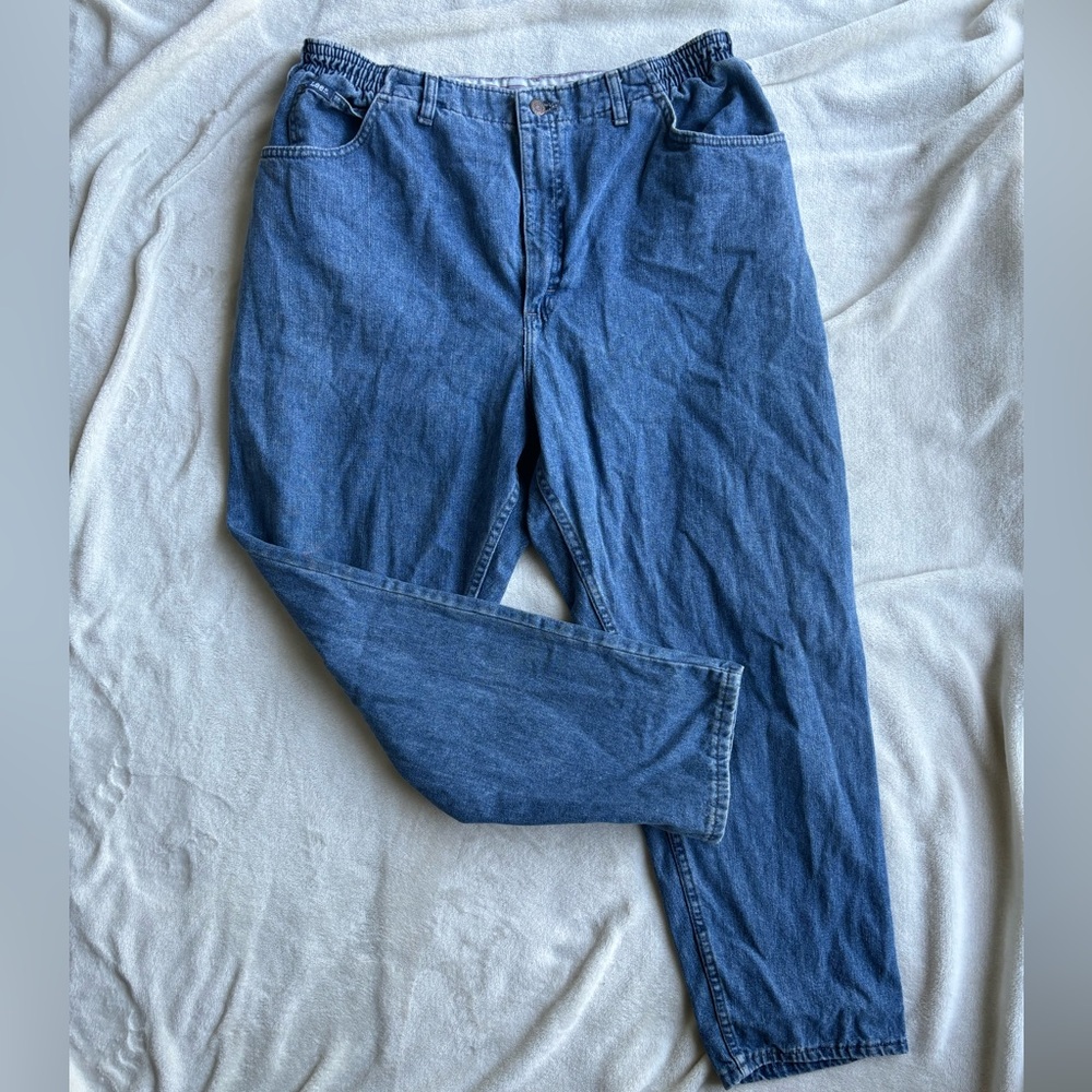 VINTAGE Lee jeans straight leg 22W